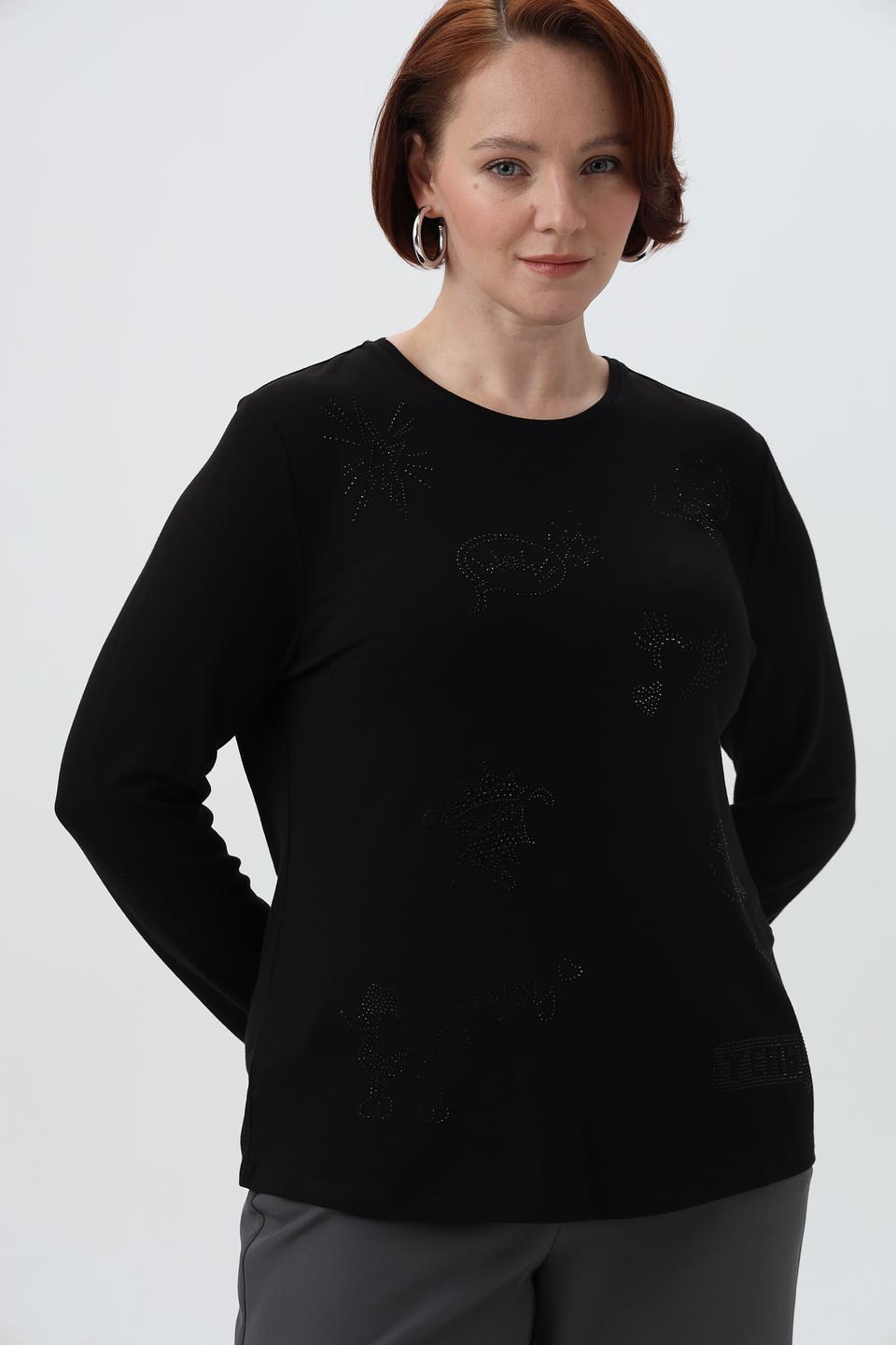 Лонгслив Barbara Lebek с декором