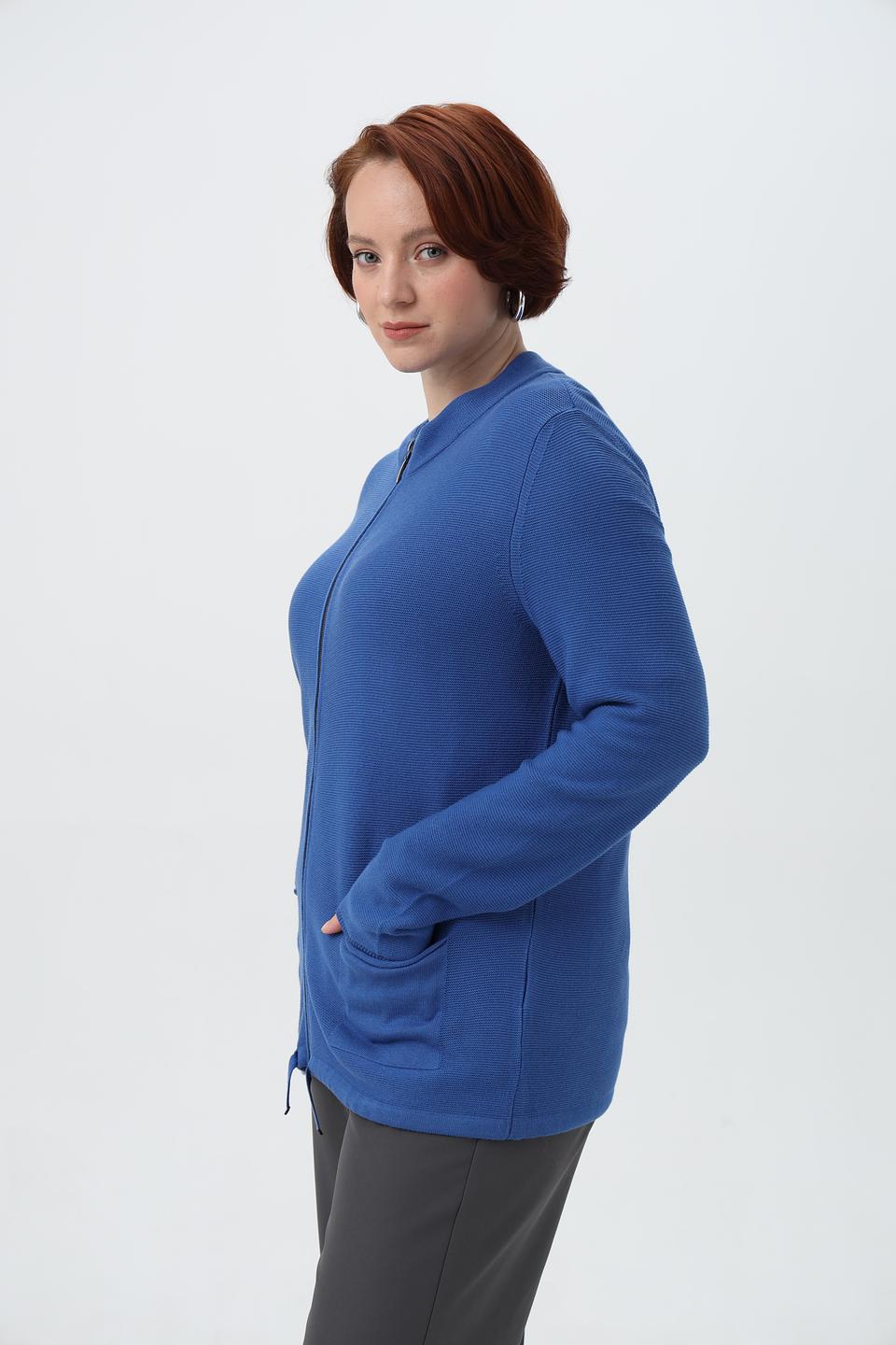 Жакет Barbara Lebek вязаный на молнии