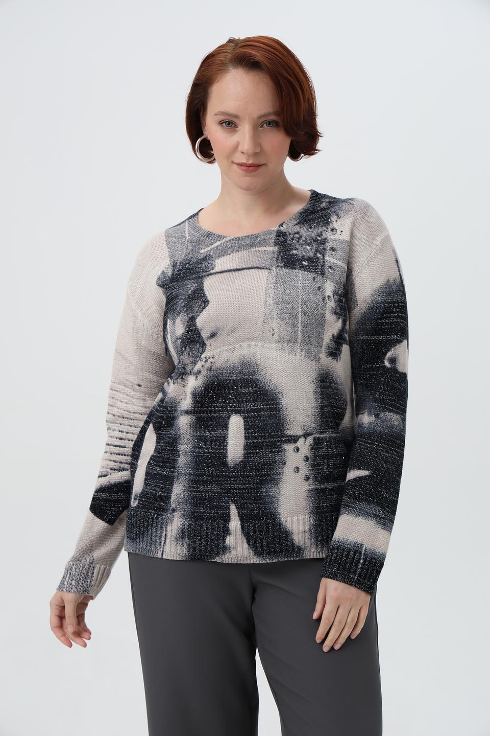 Пуловер Rabe collection с принтом