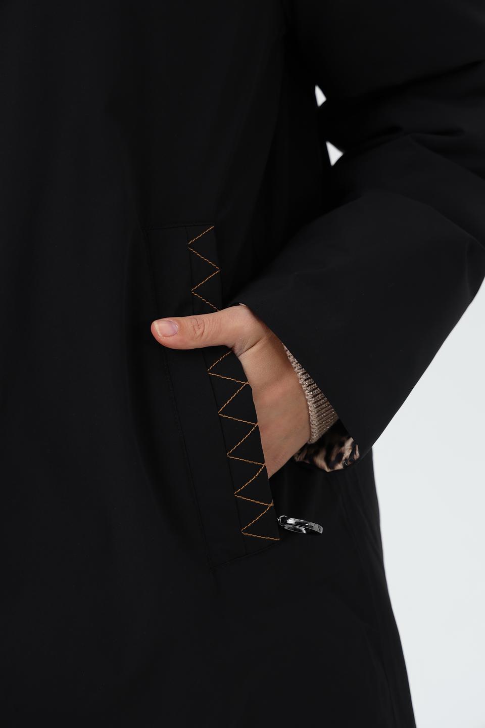 Куртка Betty Barclay с леопардовым капюшоном