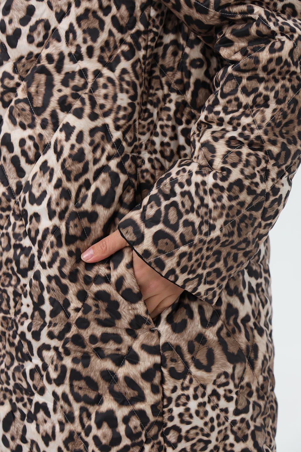 Куртка Betty Barclay с леопардовым капюшоном