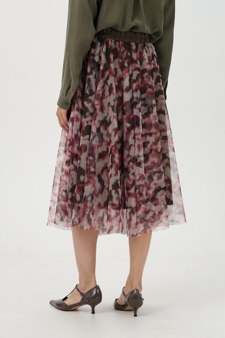 Юбка More and More с принтом