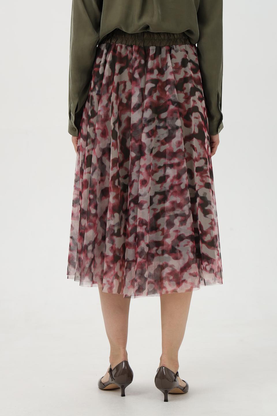 Юбка More and More с принтом