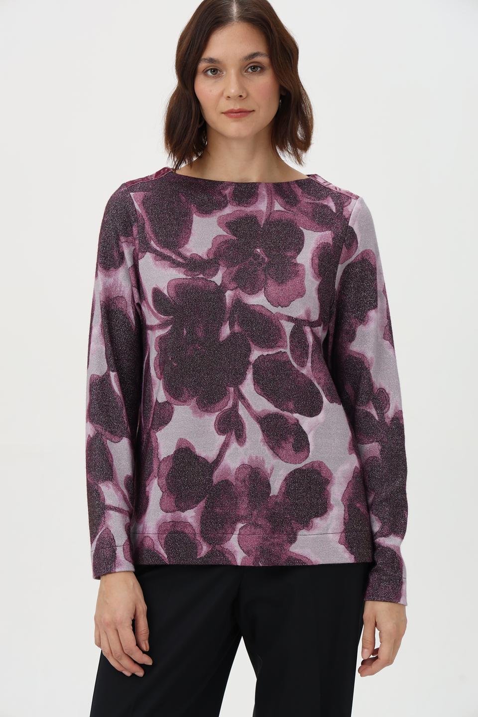 Пуловер Bianca с цветами