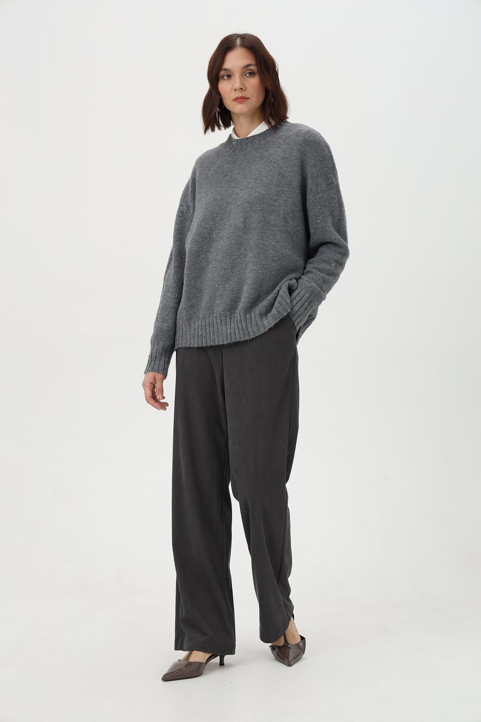 Брюки в полоску Bianca палаццо