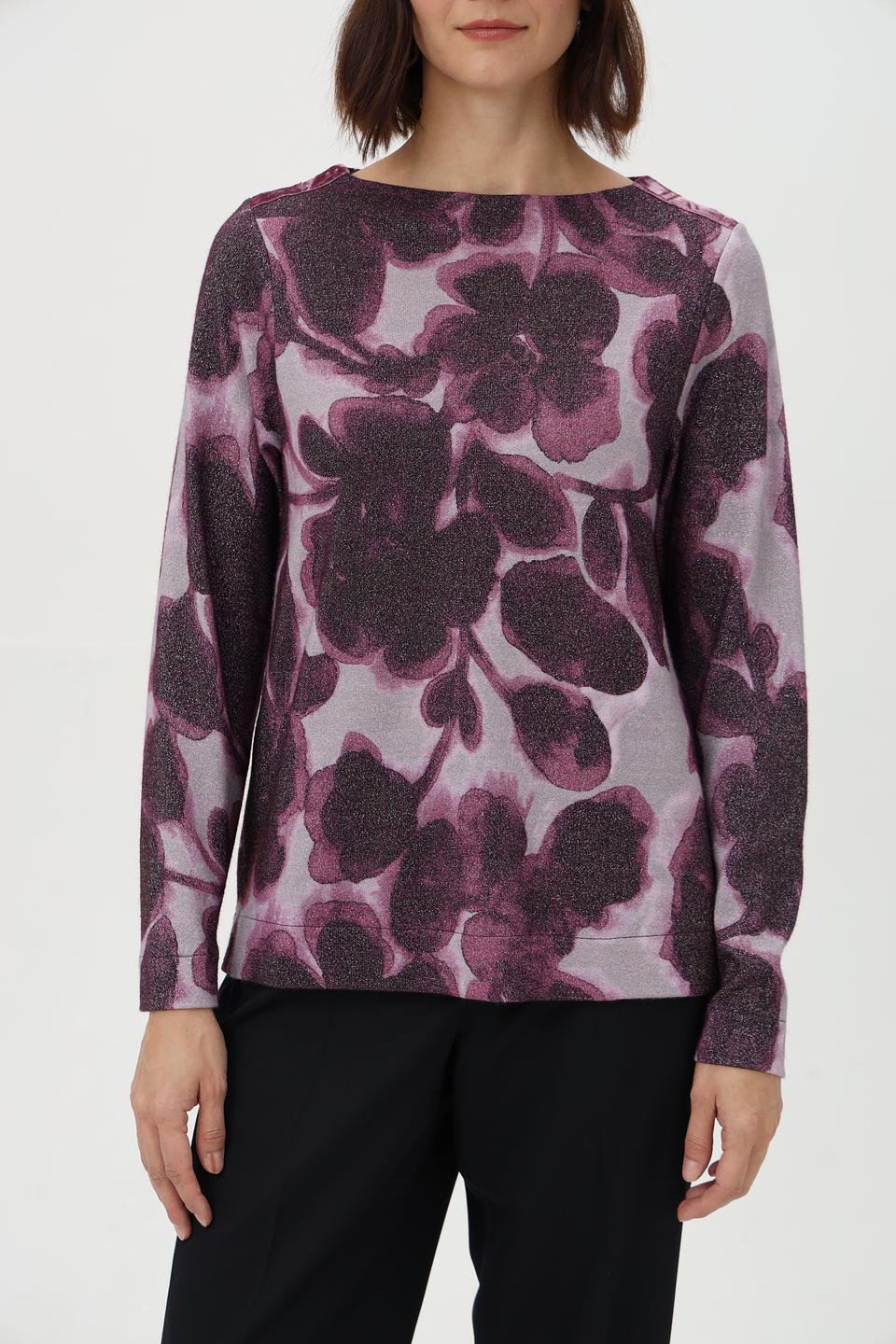 Пуловер Bianca с цветами