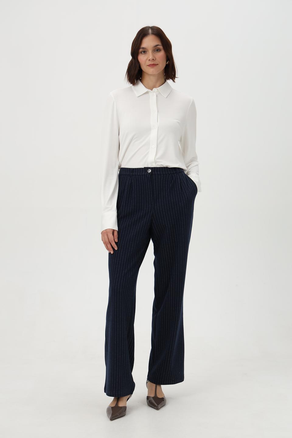 Брюки Barbara Lebek в полоску