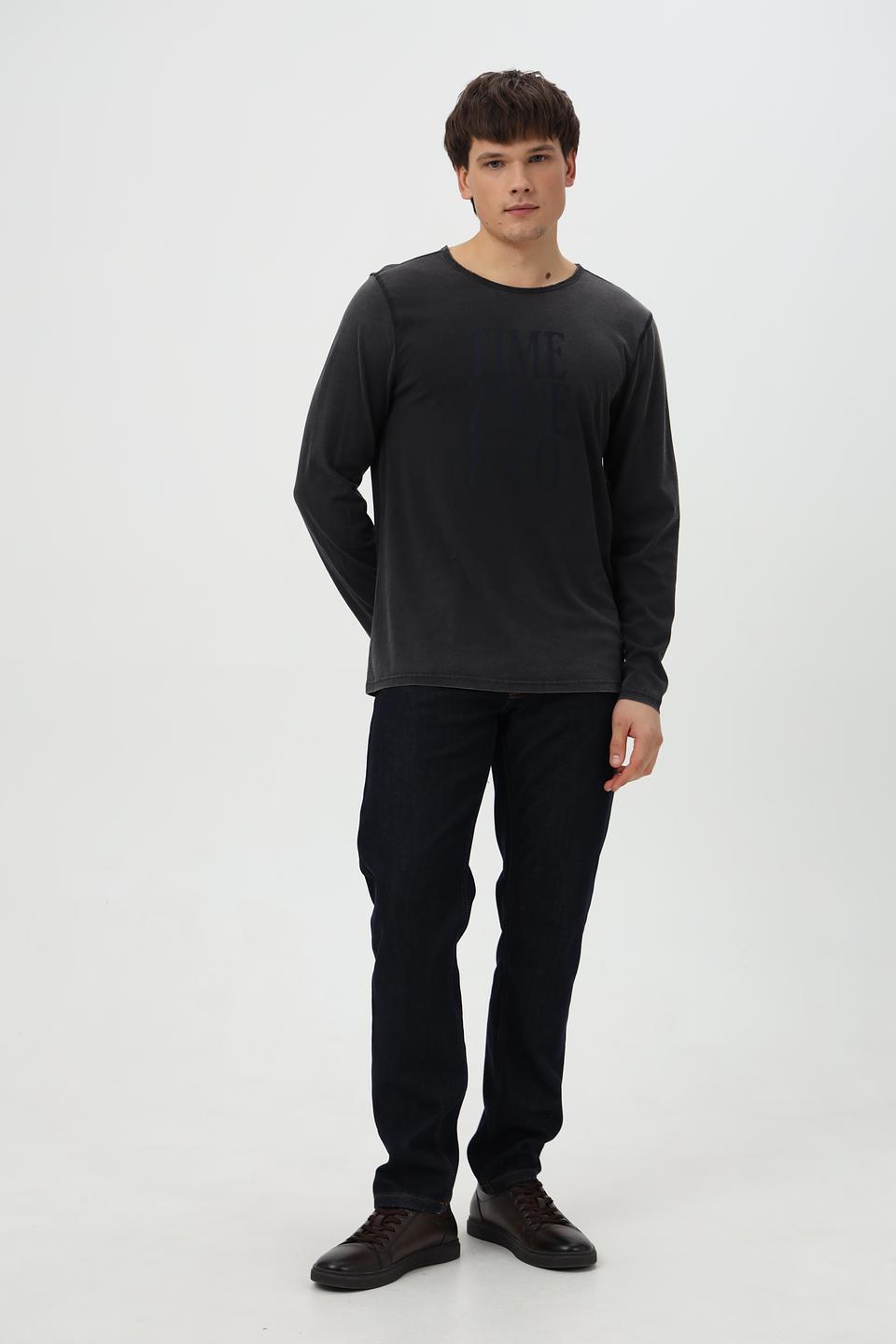 Лонгслив Time Zone с логотипом