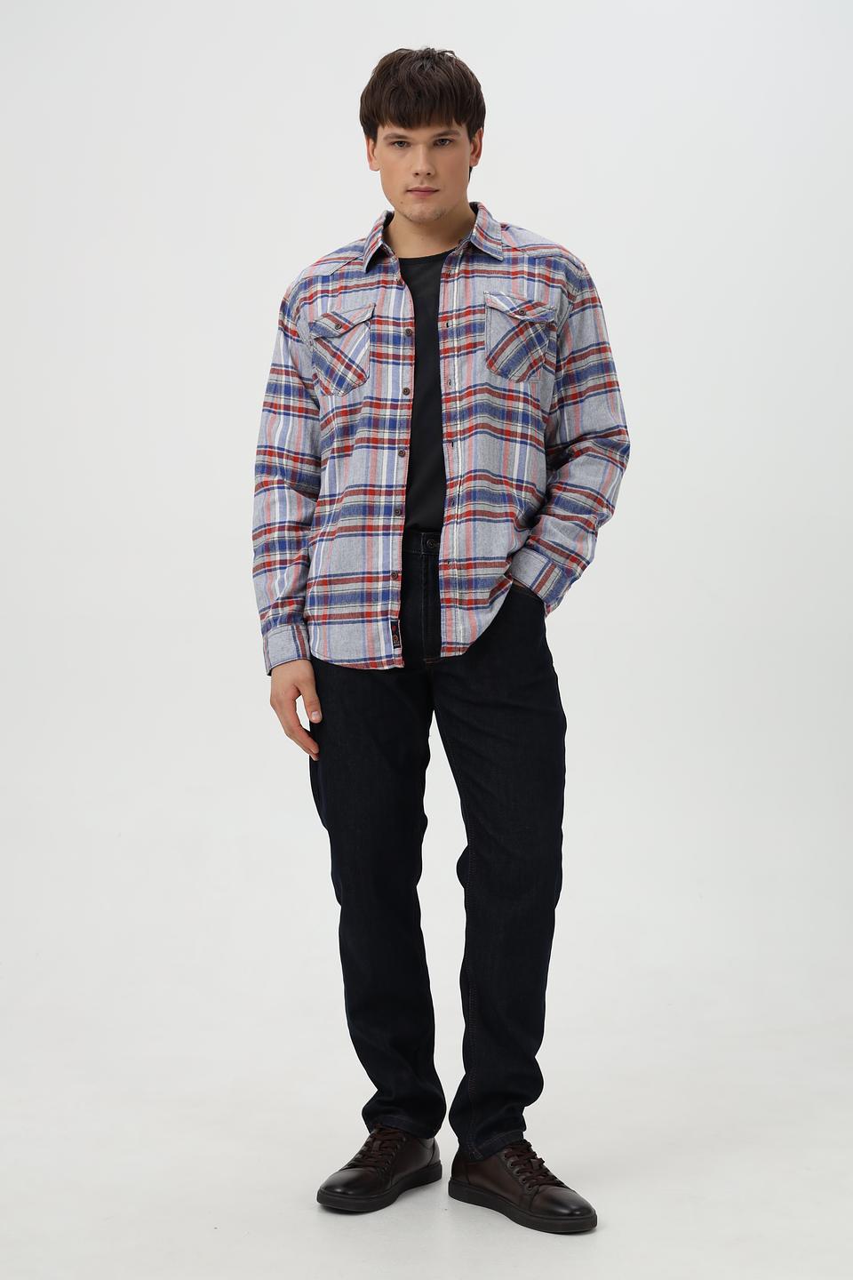 Рубашка Time Zone в клетку