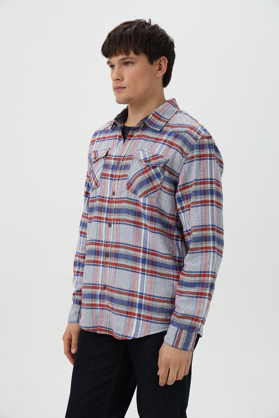 Рубашка Time Zone в клетку