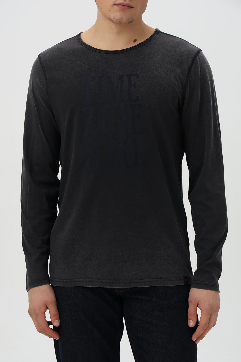 Лонгслив Time Zone с логотипом