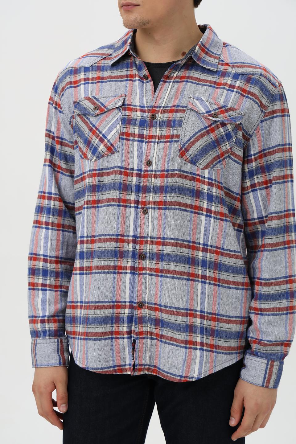 Рубашка Time Zone в клетку