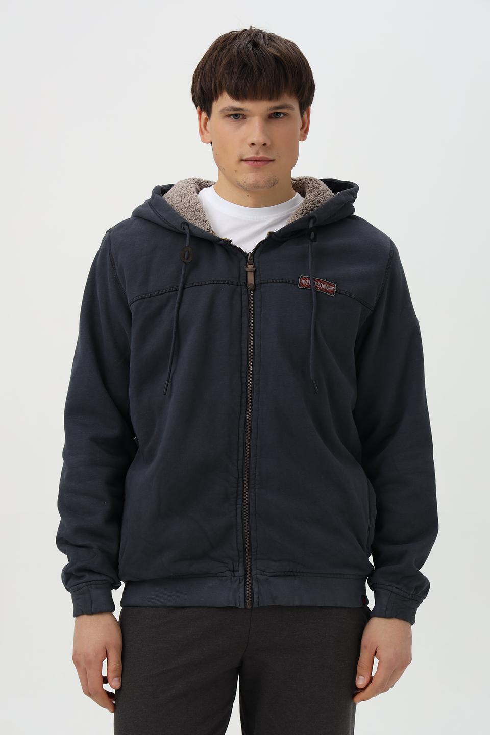 Кардиган Time Zone с капюшоном