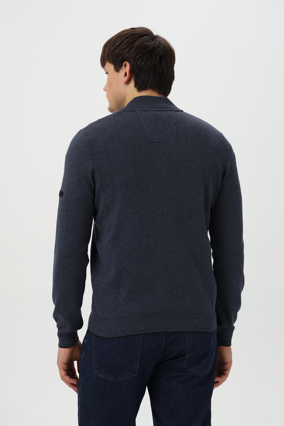 Кардиган Monte Carlo мужской тёмно-синий