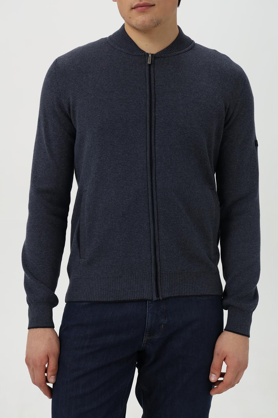 Кардиган Monte Carlo мужской тёмно-синий