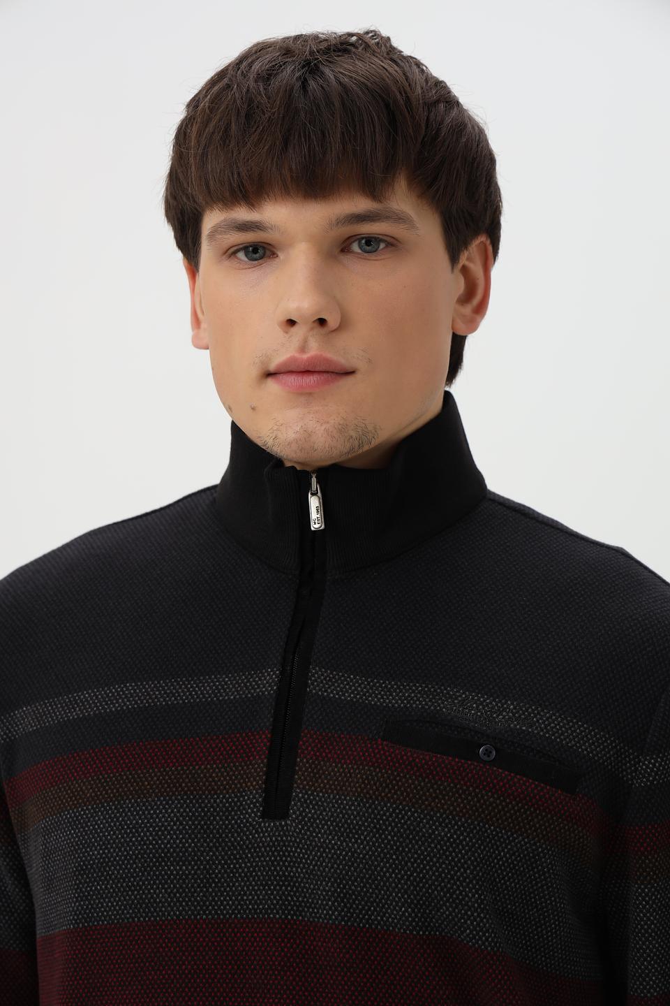 Джемпер Monte Carlo с полосой