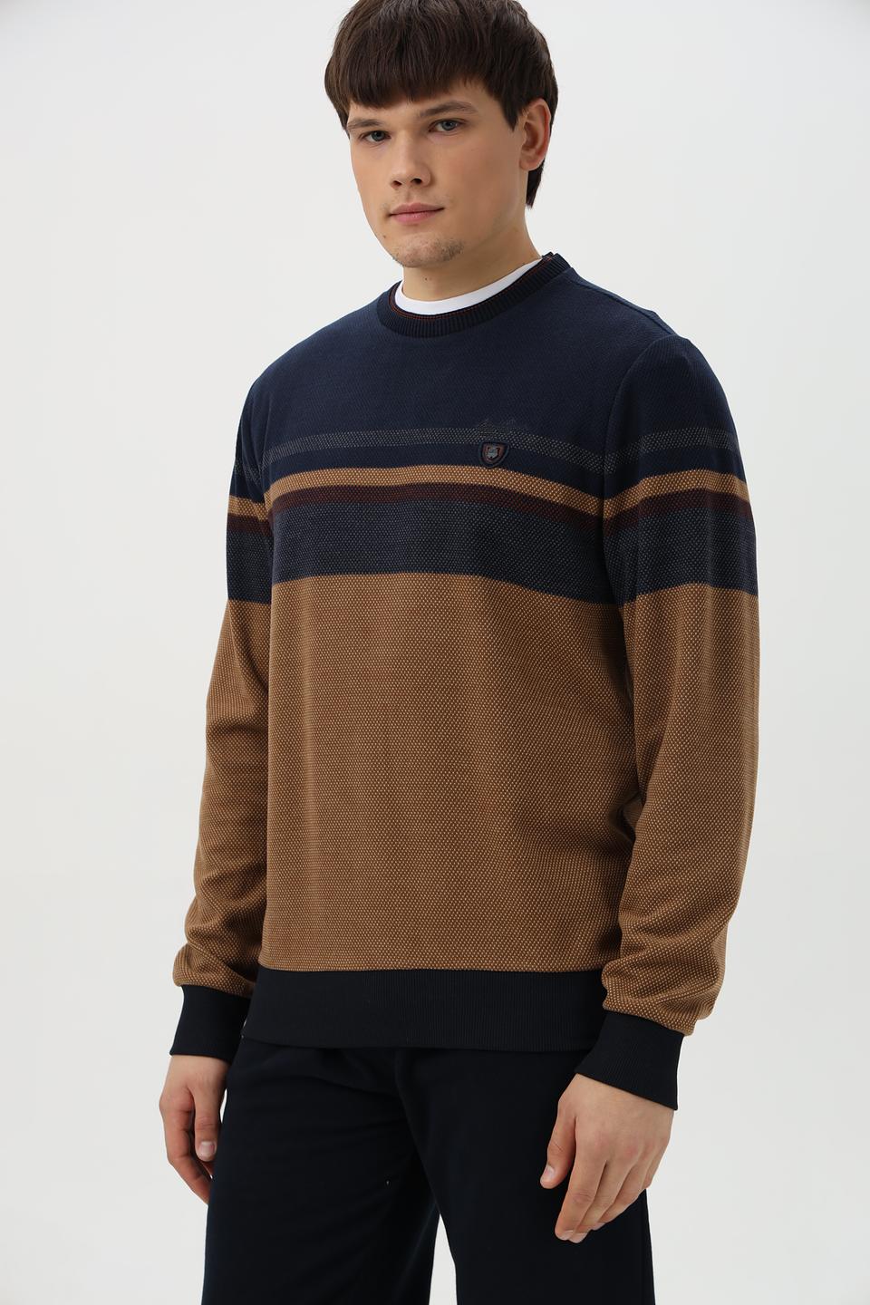 Джемпер Monte Carlo в полоску