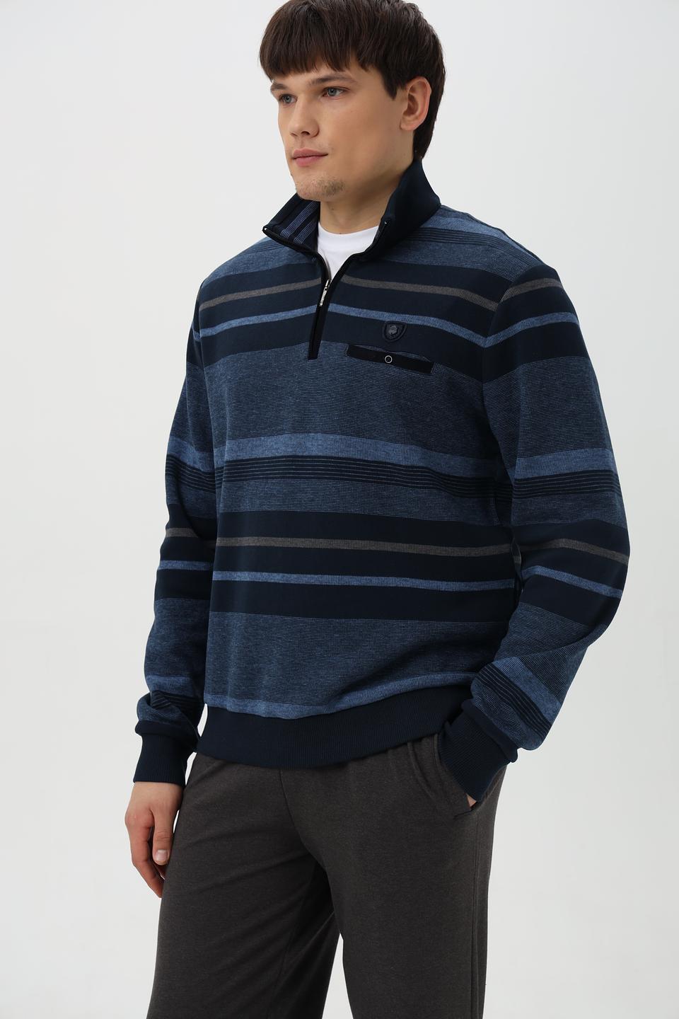 Джемпер Monte Carlo в полоску