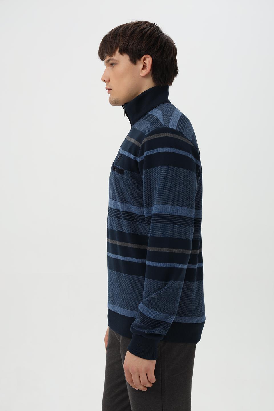 Джемпер Monte Carlo в полоску