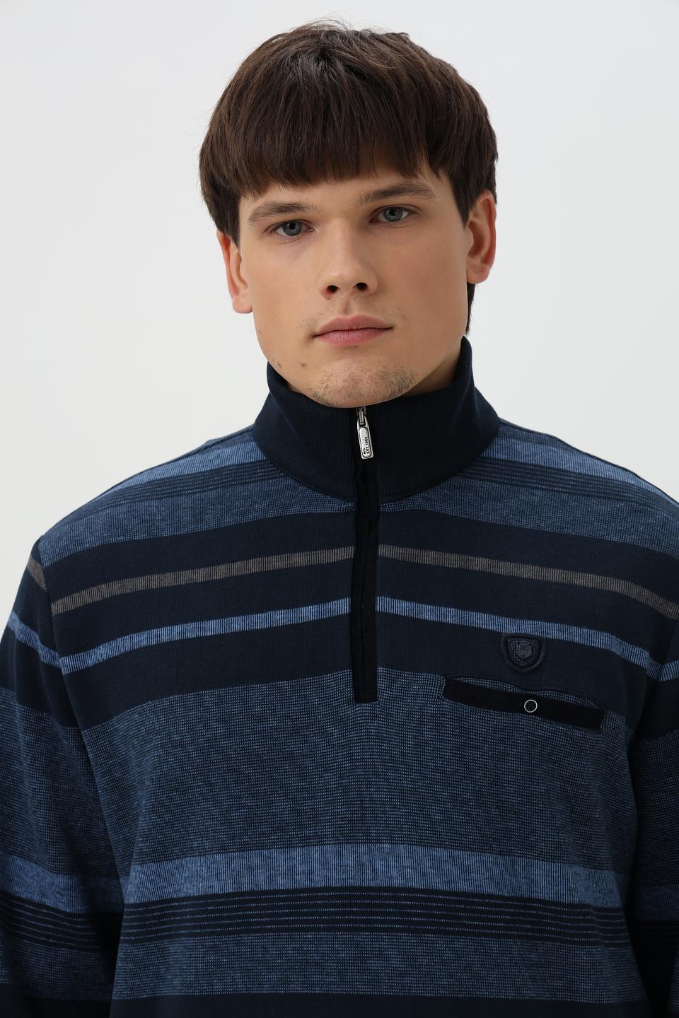 Джемпер Monte Carlo в полоску