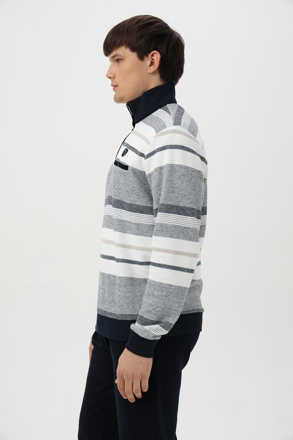 Джемпер Monte Carlo в полоску