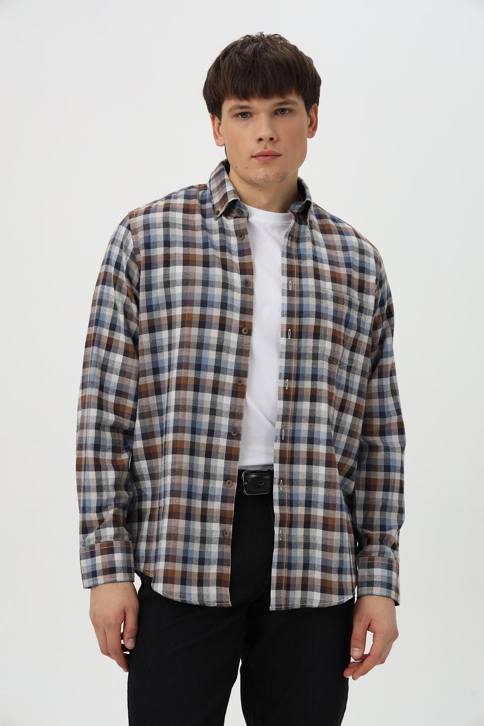 Рубашка Casa Moda в клетку