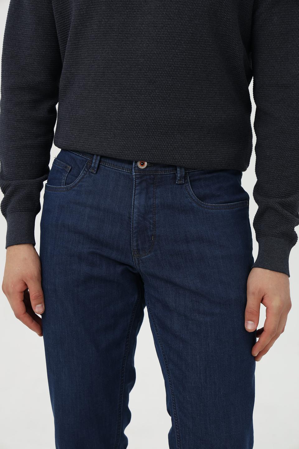 Джинсы Hattric синие прямые