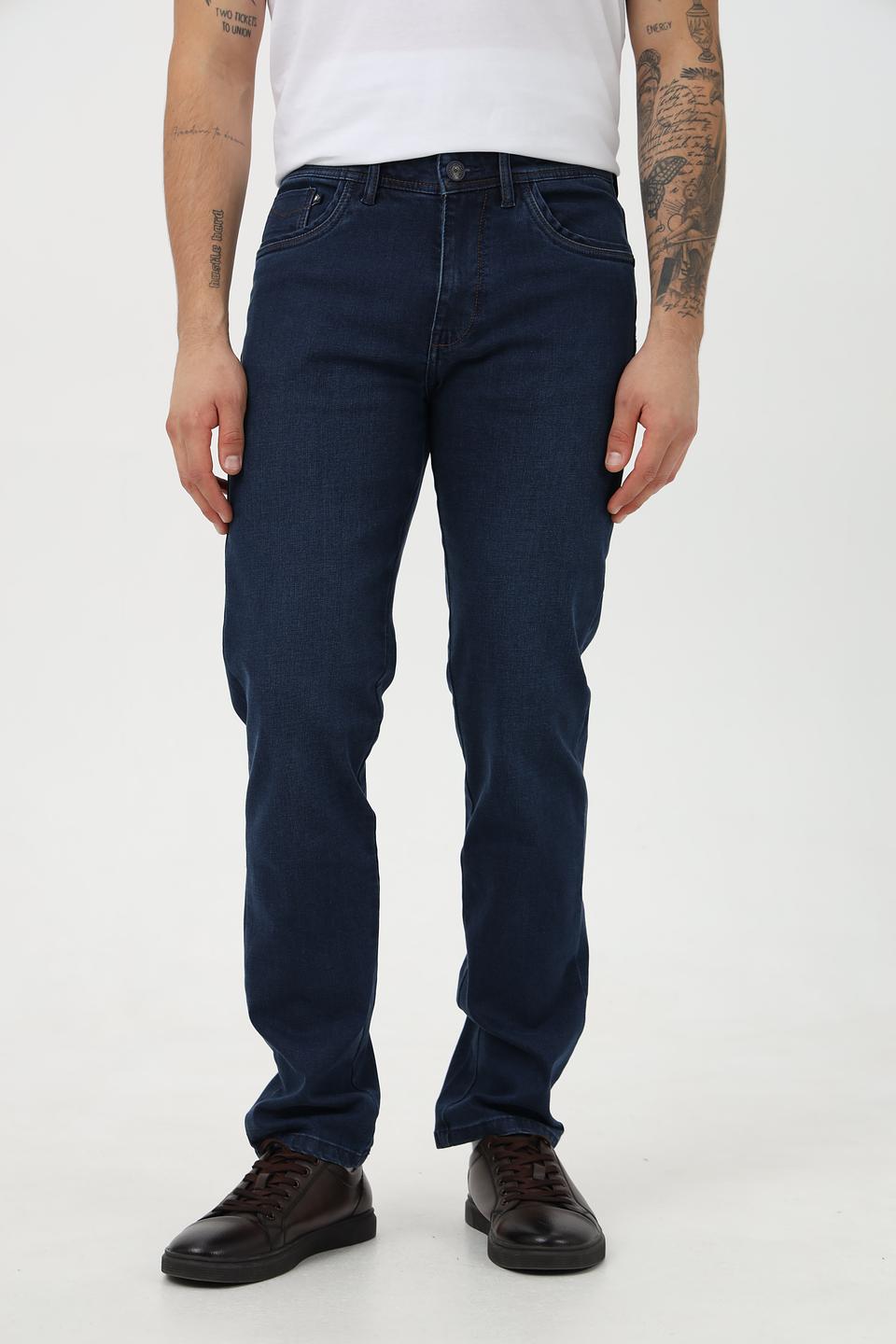 Джинсы Granchio синие зауженные