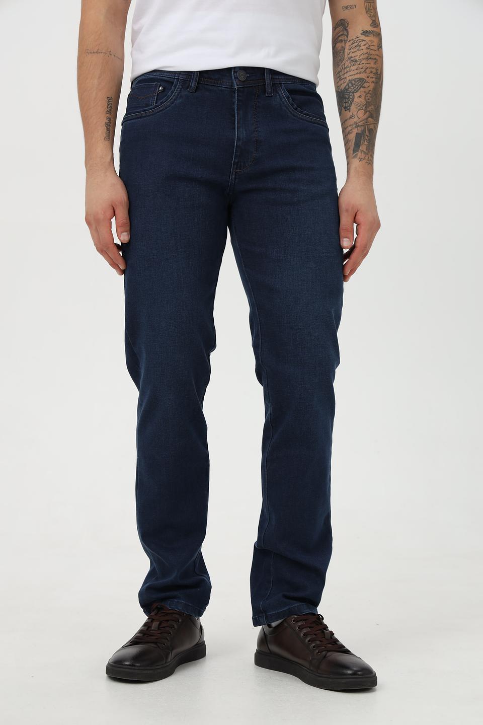 Джинсы Granchio синие зауженные