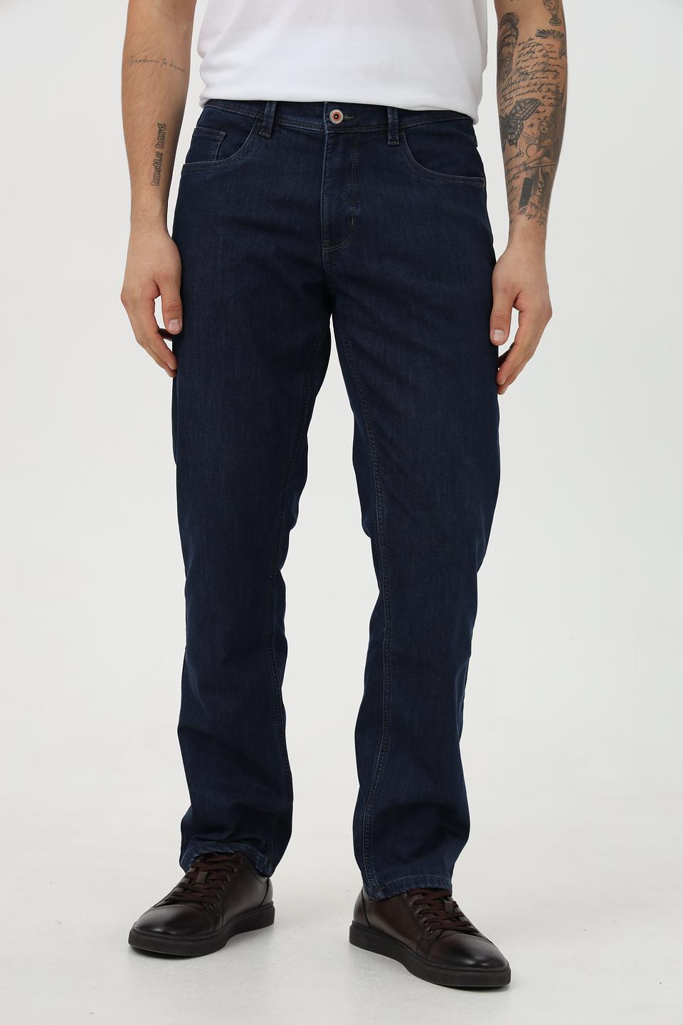 Джинсы Hattric синие прямые