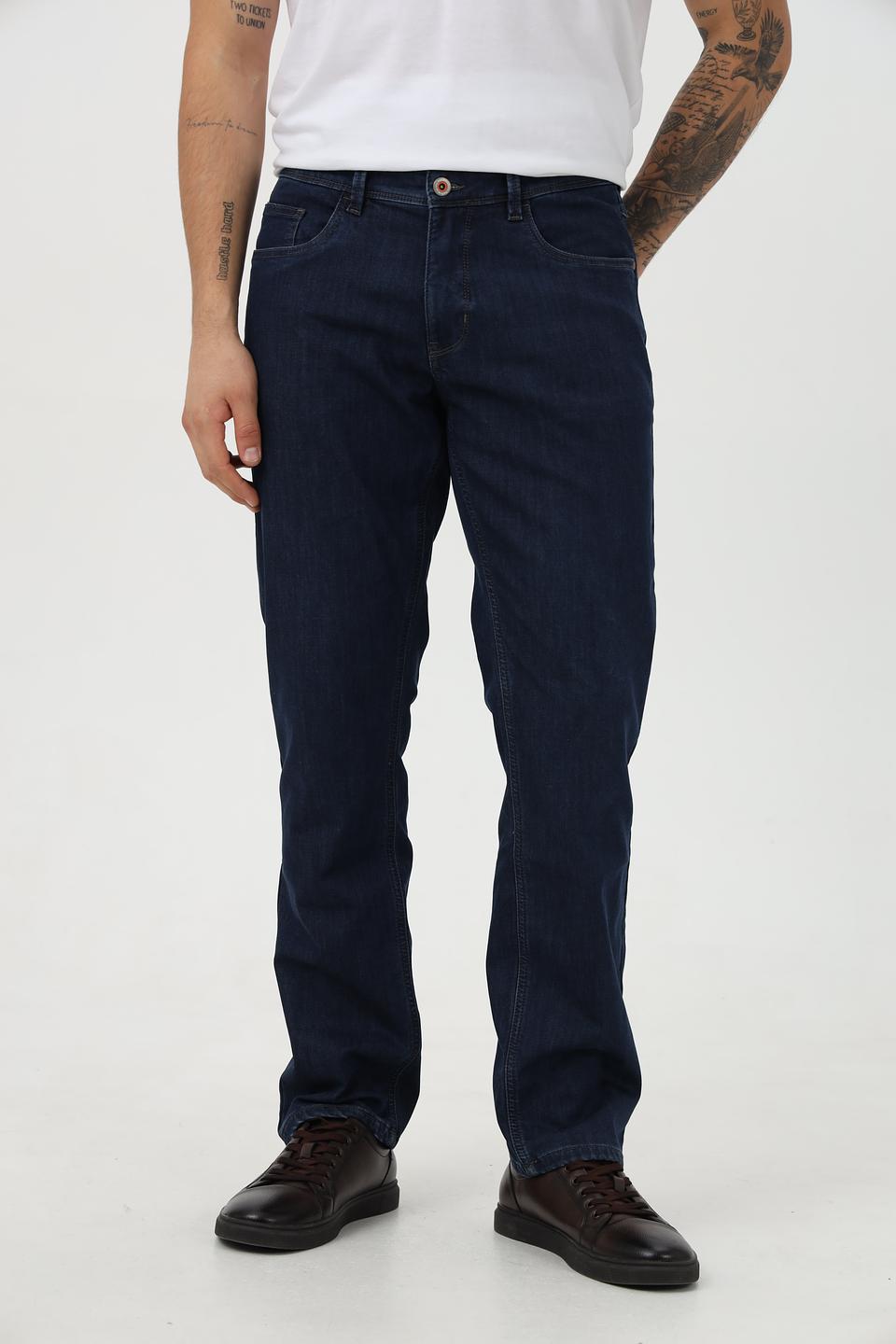 Джинсы Hattric синие прямые