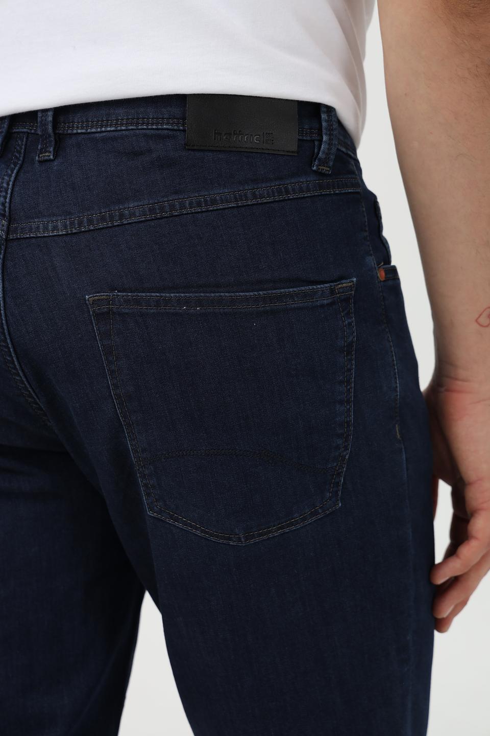 Джинсы Hattric синие прямые