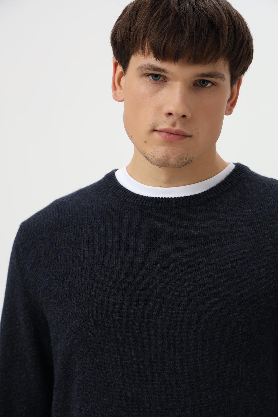 Джемпер Casa Moda мужской тёмно-синий