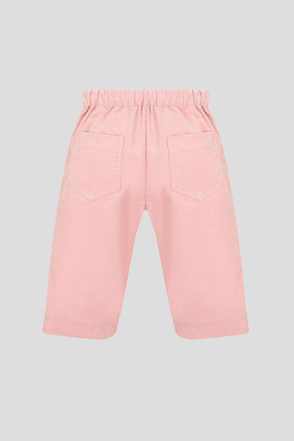 Брюки Choupette вельветовые розовые