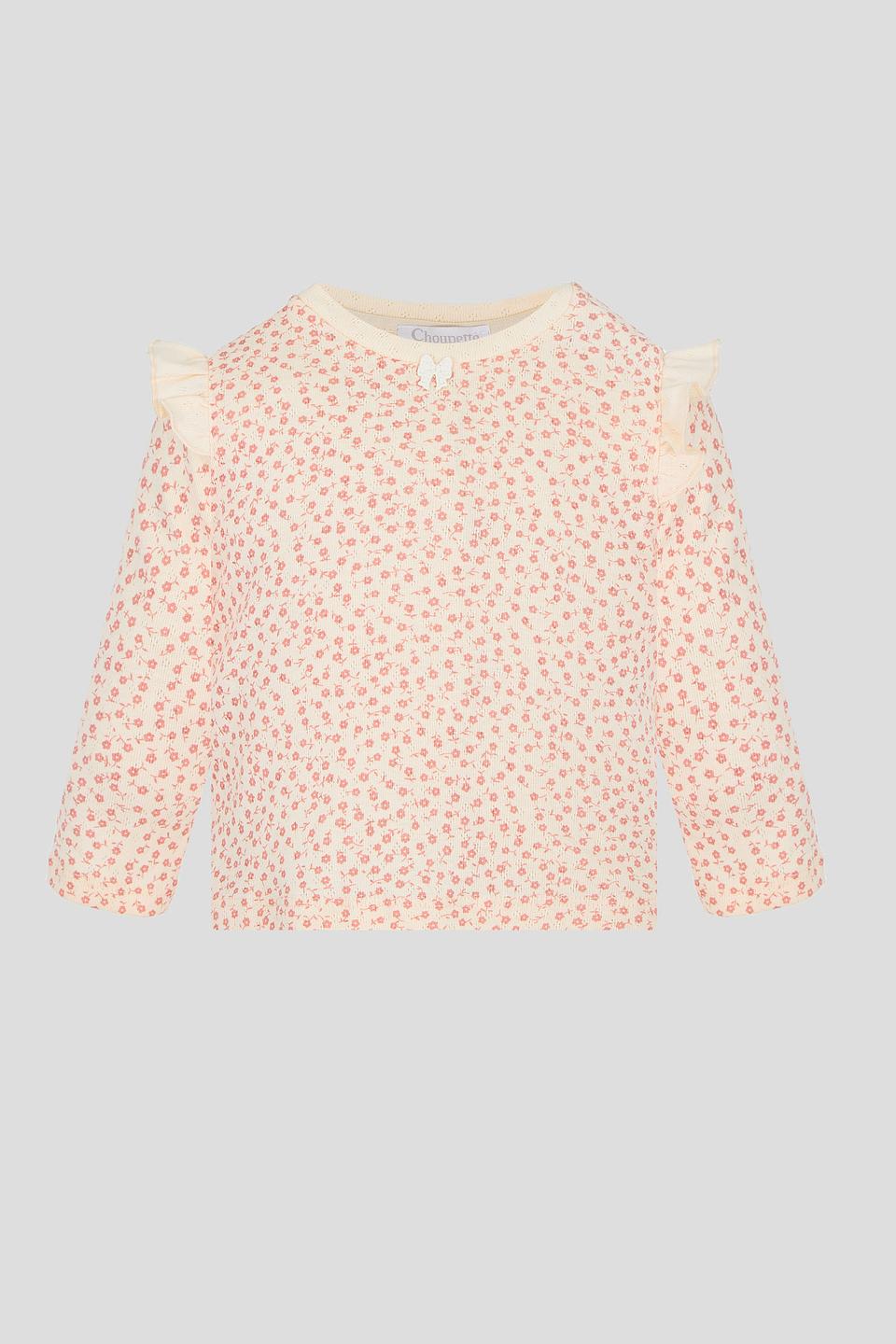 Футболка Choupette дев. с цветами