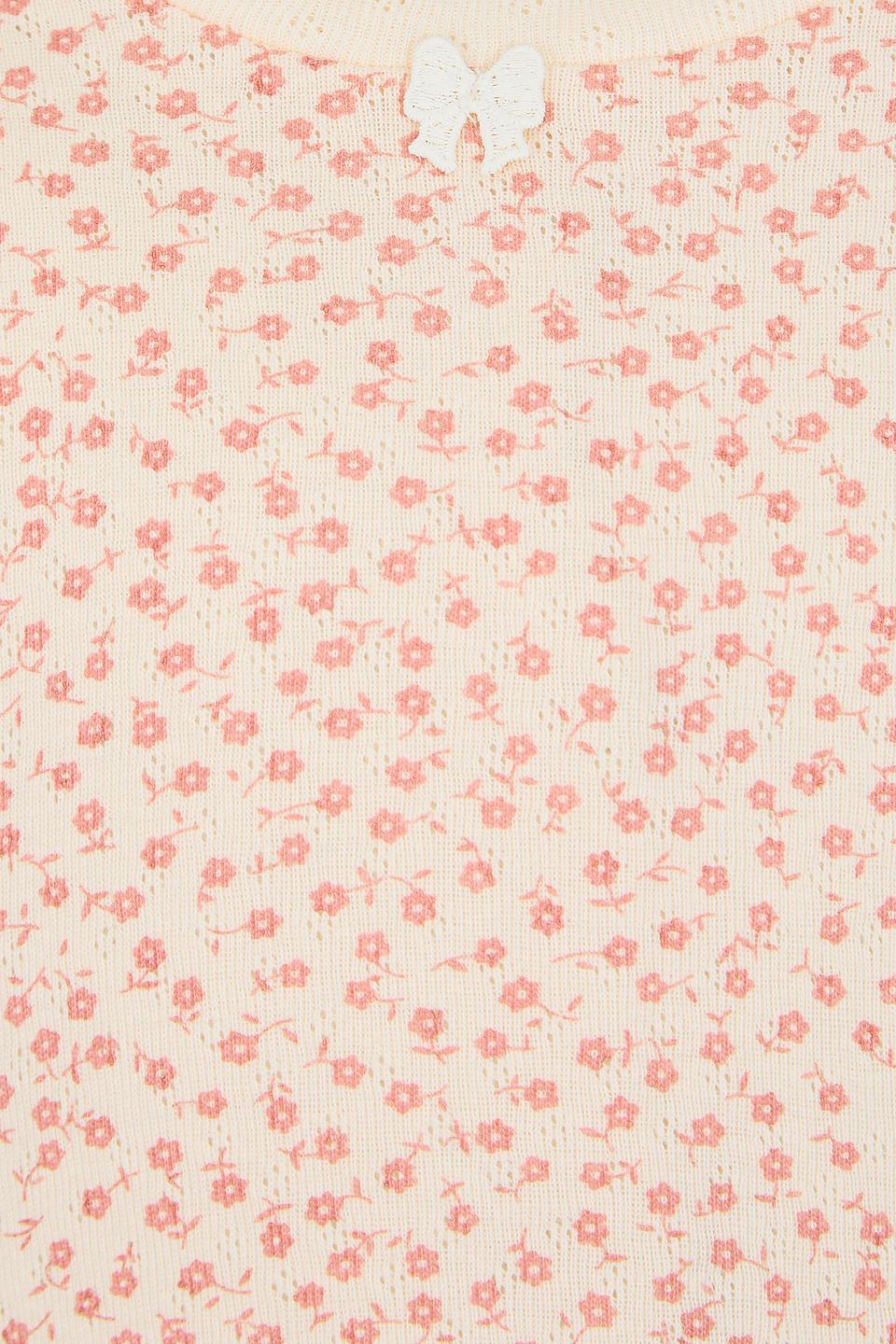 Футболка Choupette дев. с цветами