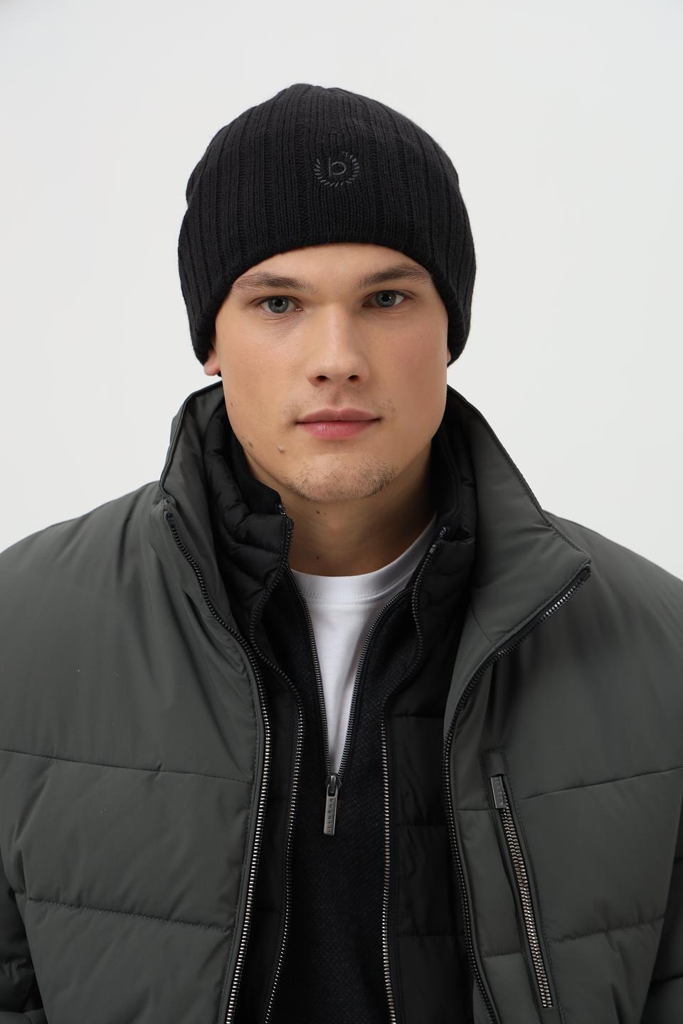 Шапка Bugatti ACC чёрная