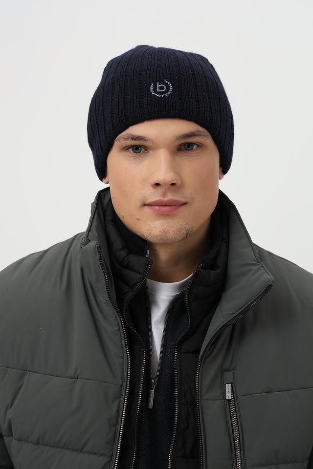 Шапка Bugatti ACC вязаная чёрная