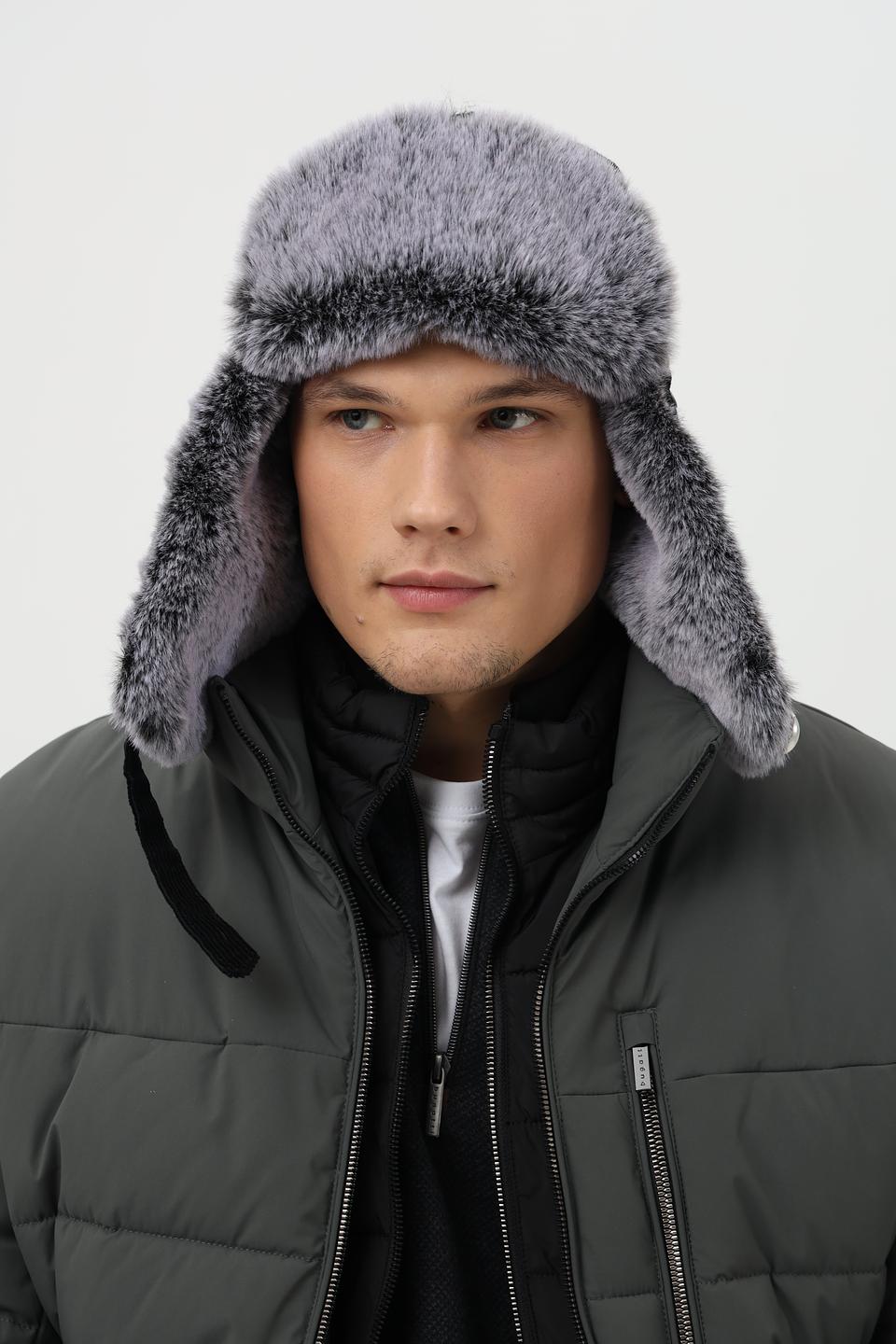 Шапка-ушанка Bugatti ACC чёрная