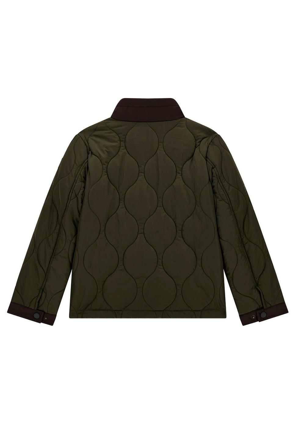 Куртка Guess оливковая стеганая