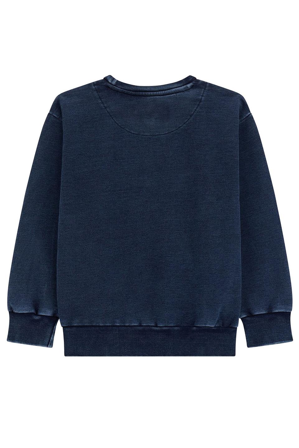 Джемпер Guess синий с логотипом