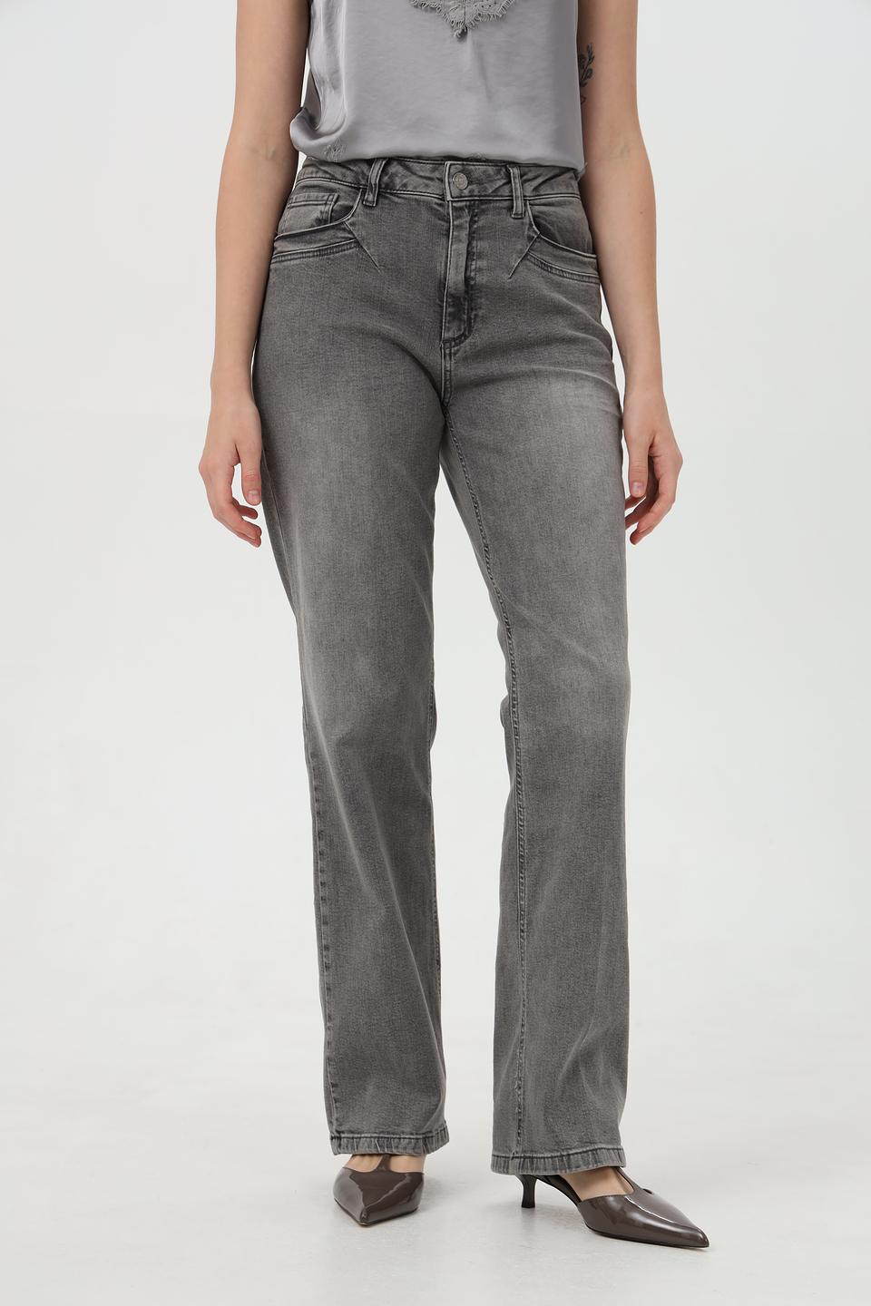 Джинсы MORE and MORE серые