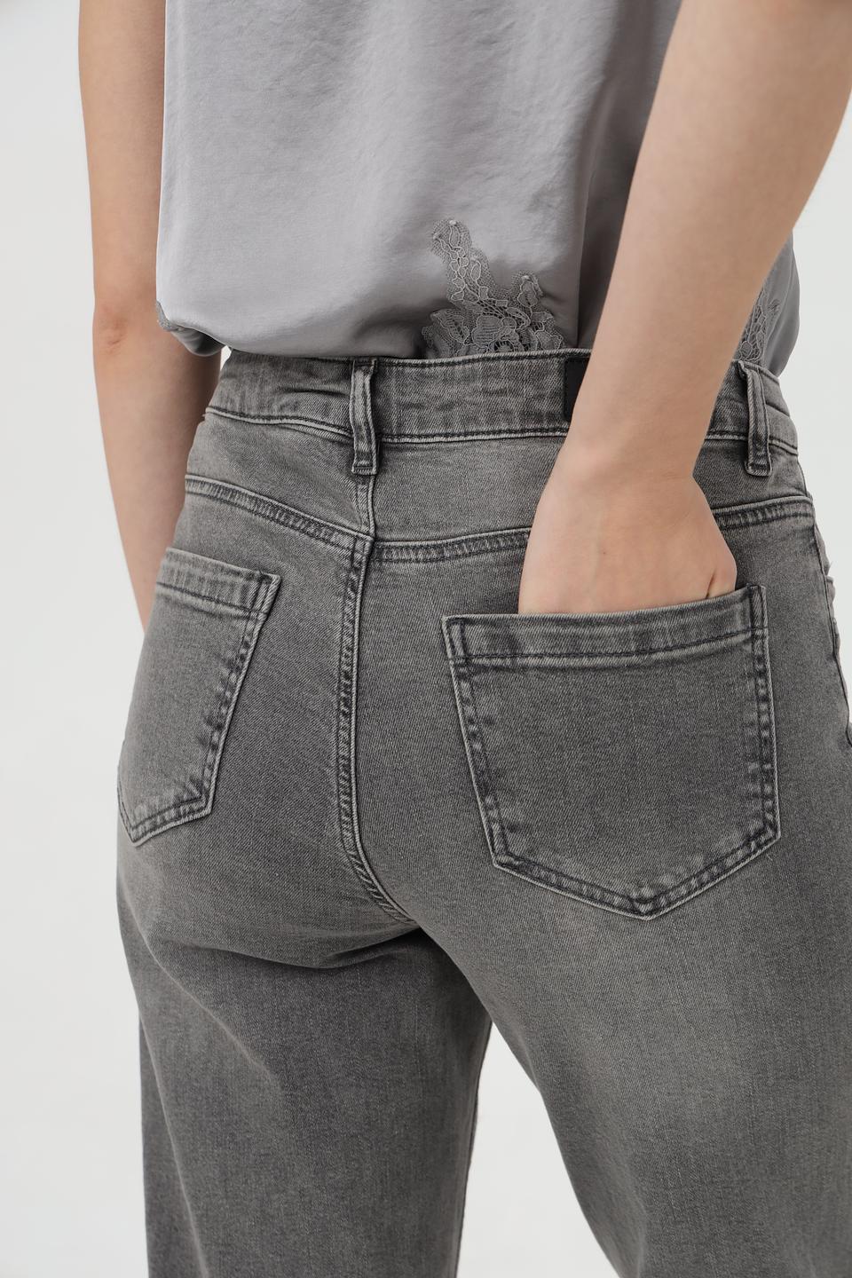 Джинсы MORE and MORE серые