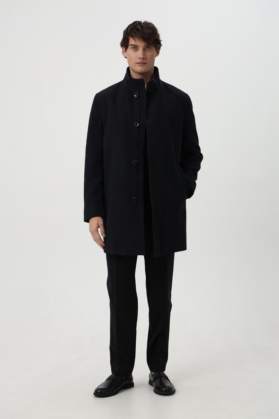 Пальто Bugatti классическое черное