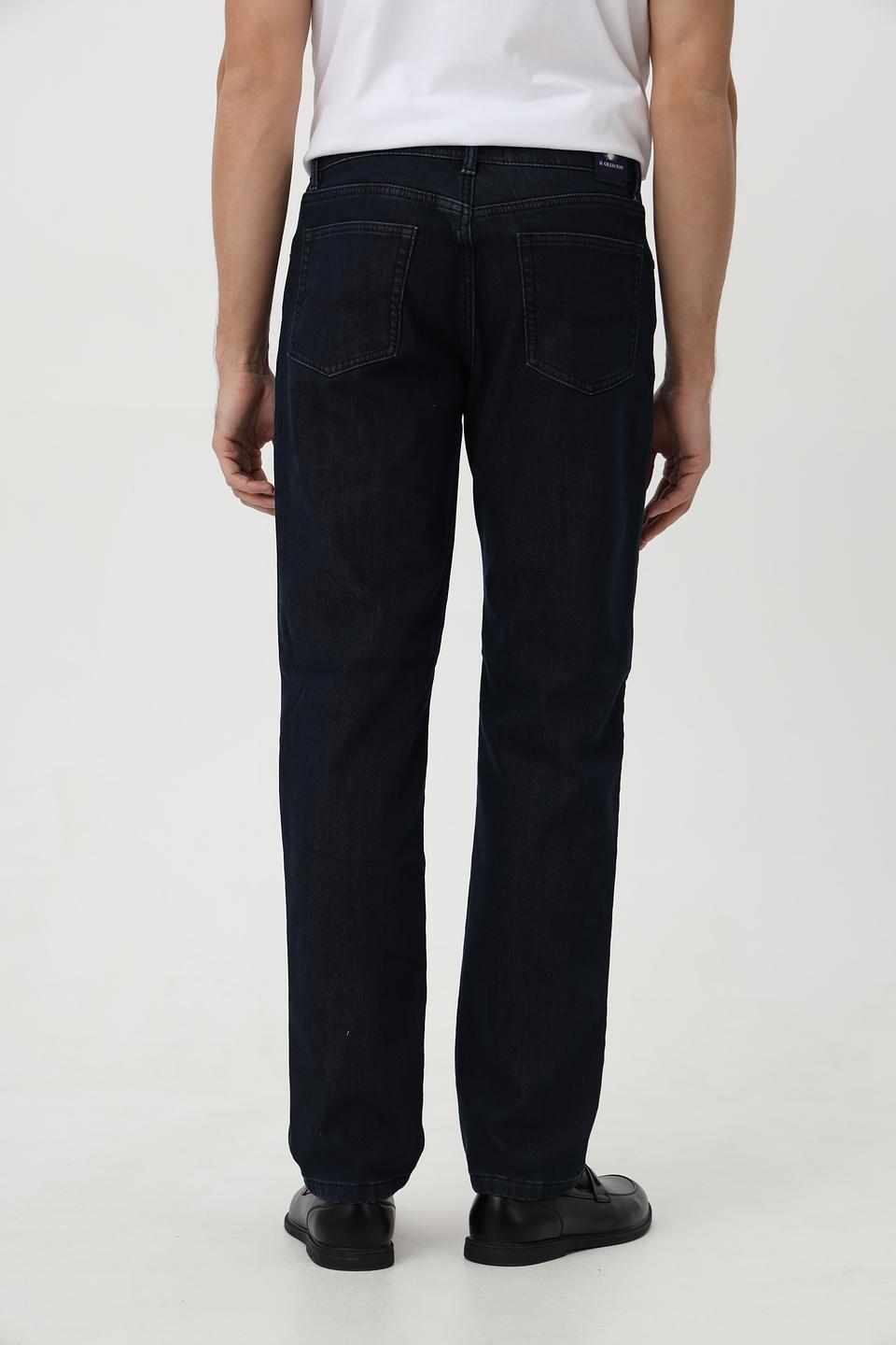 Джинсы Granchio классические темно-синие