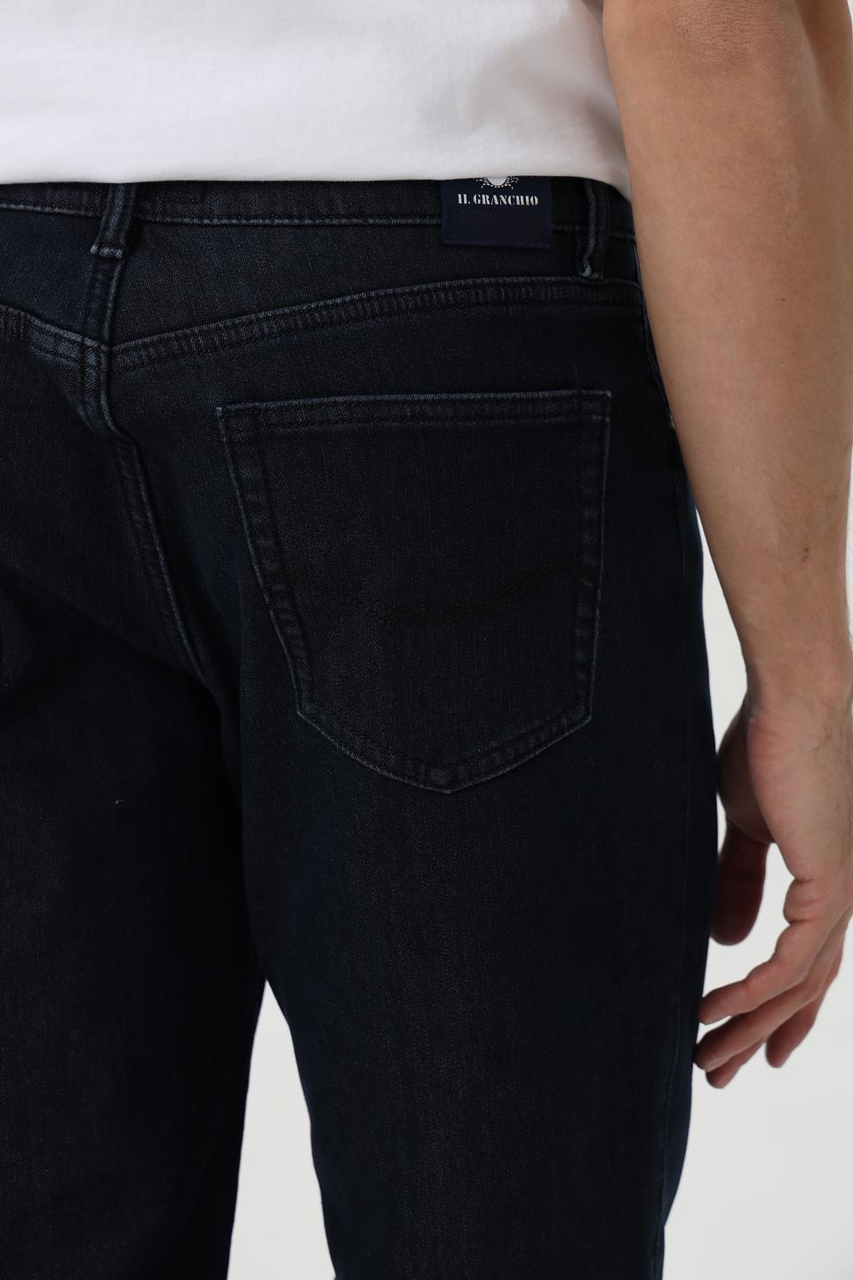 Джинсы Granchio классические темно-синие