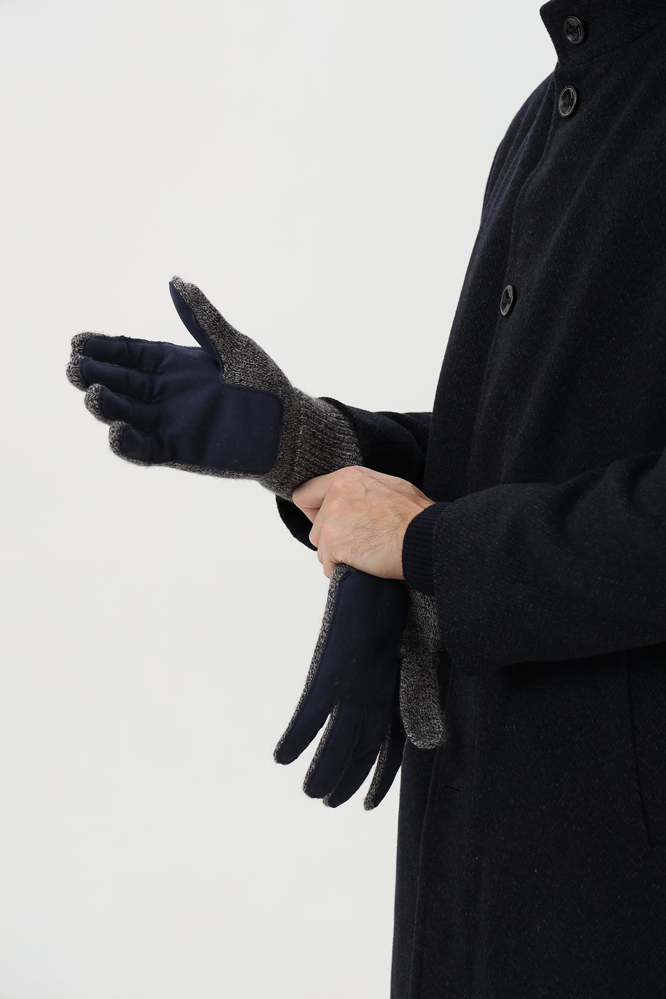 Перчатки Bugatti вязаные с ладонью