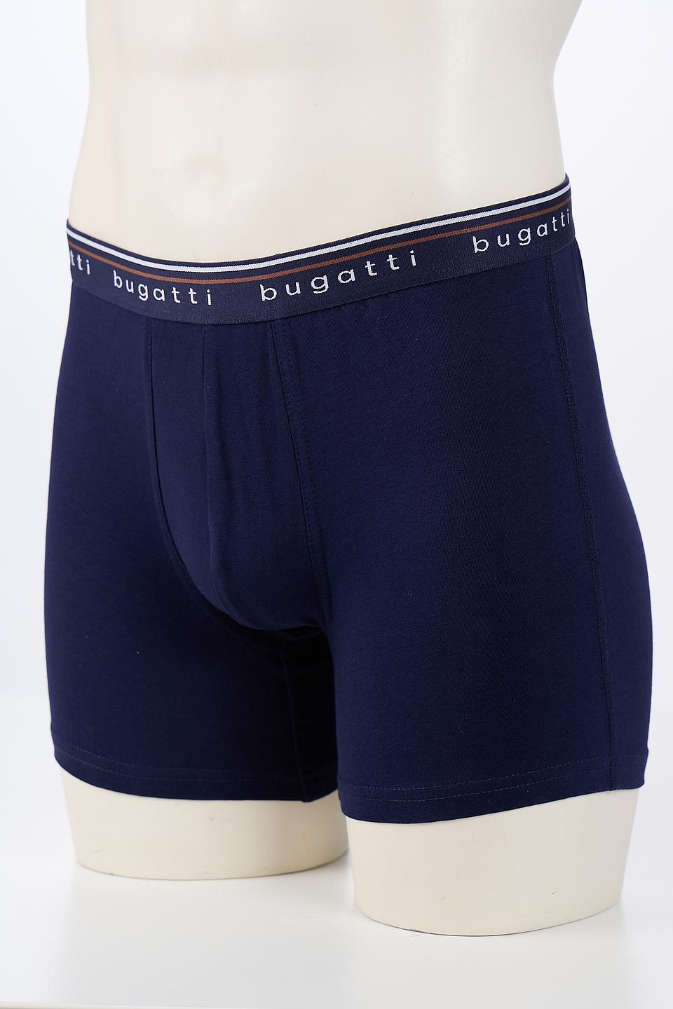 Трусы Bugatti ACC синие с принтом