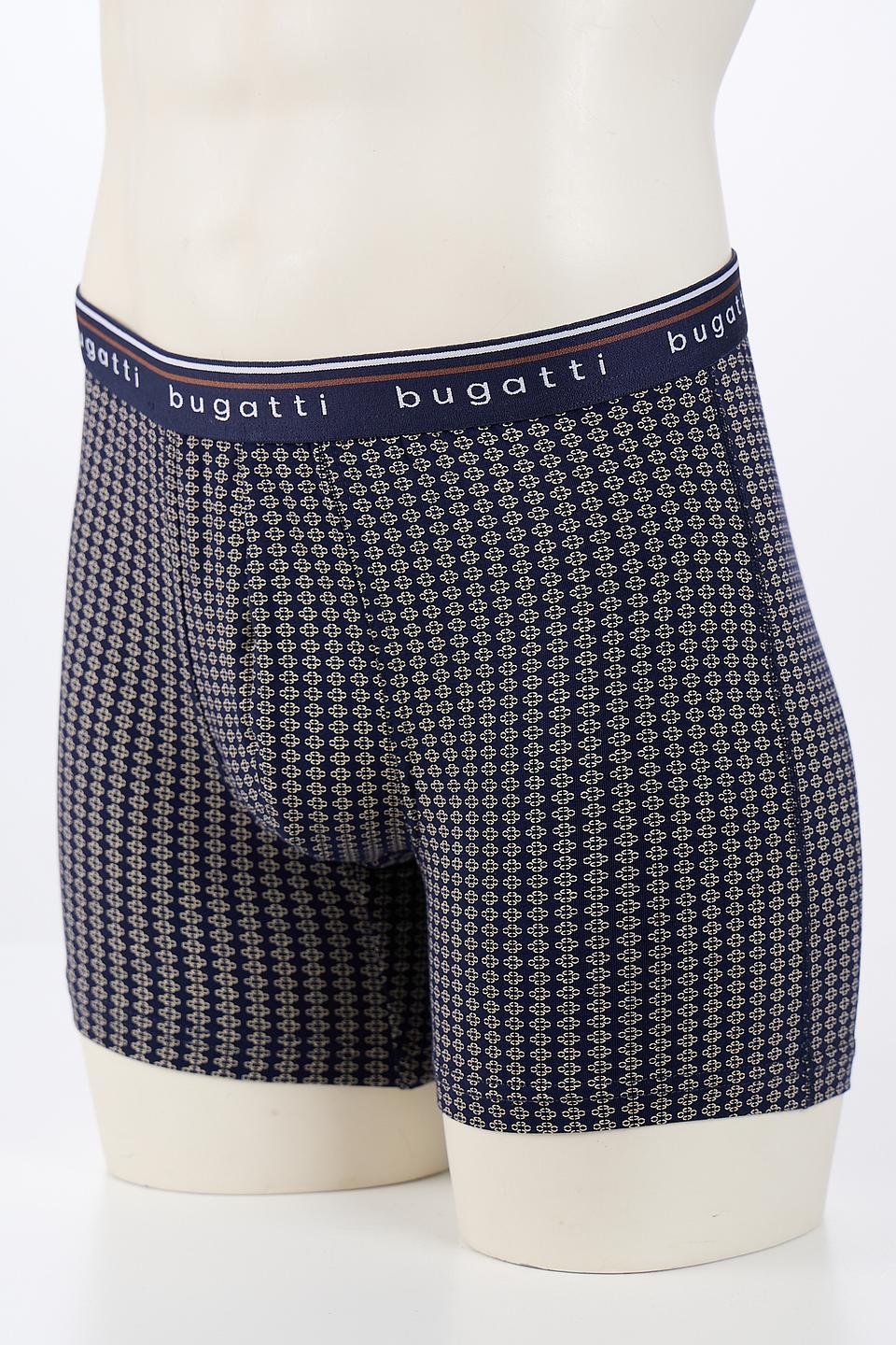 Трусы Bugatti ACC синие с принтом