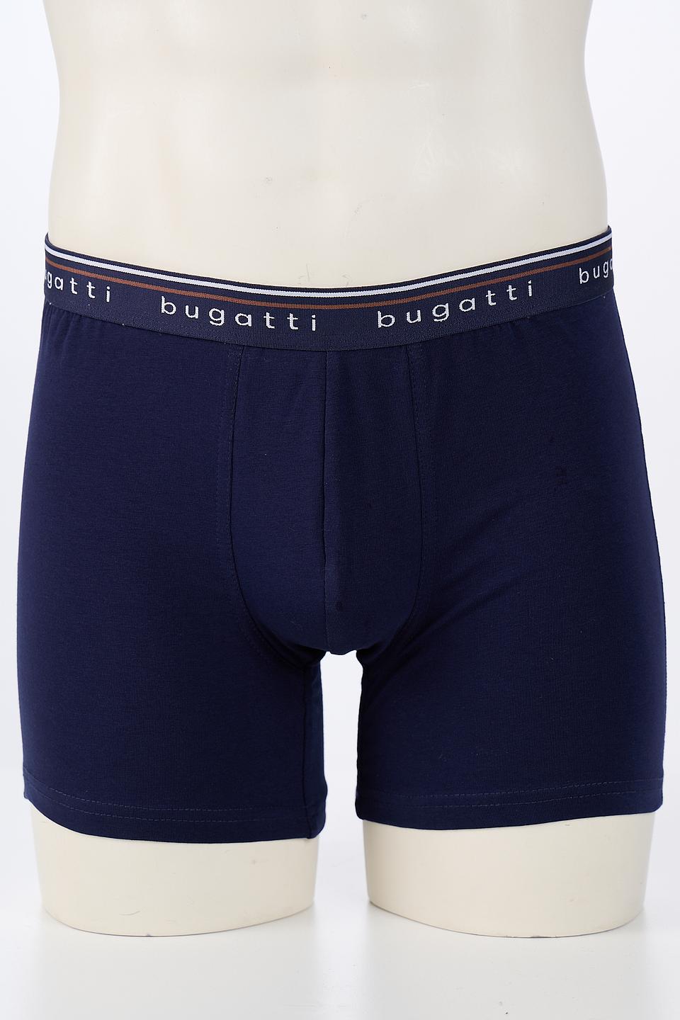 Трусы Bugatti ACC синие с принтом